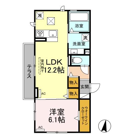 ココットの間取り