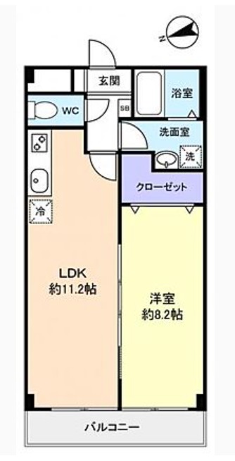 ソリス緑が丘の間取り