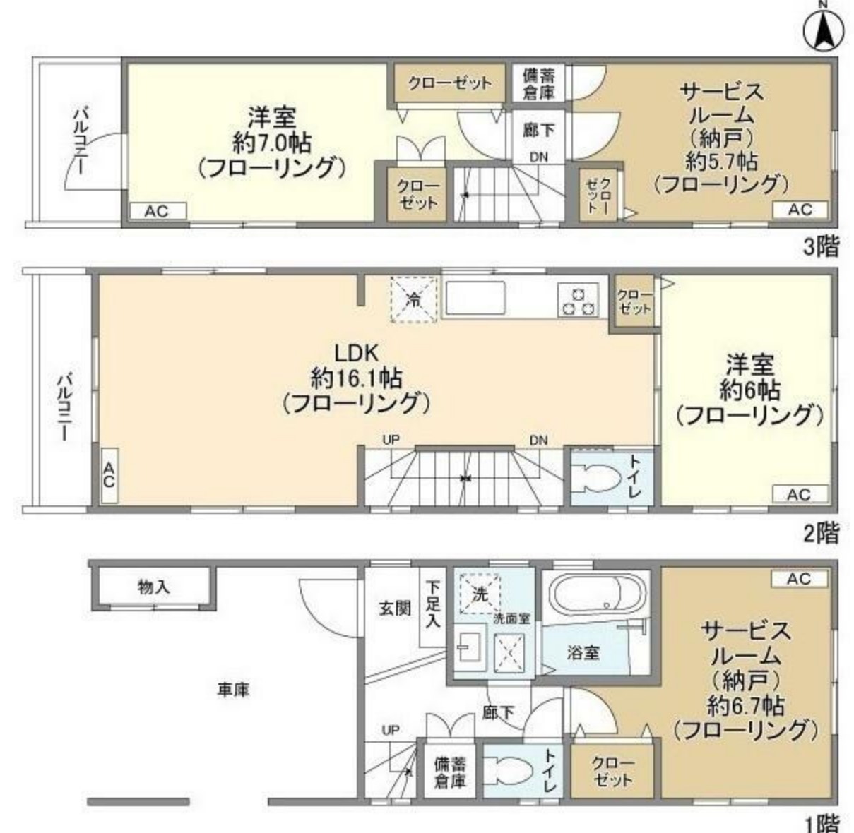 Ｋｏｌｅｔ蒲田＃０３・-号室の間取り