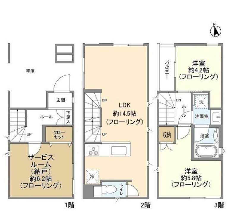 Kolet川崎#02の間取り