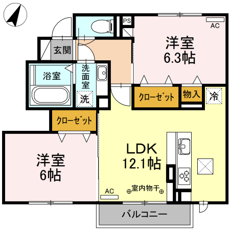 2/30 間取