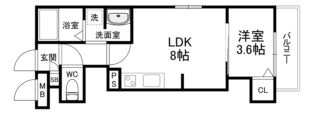 シエーナ御前五条の間取り