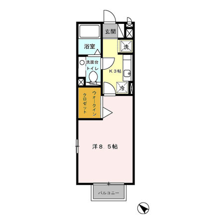 メイクパルの間取り