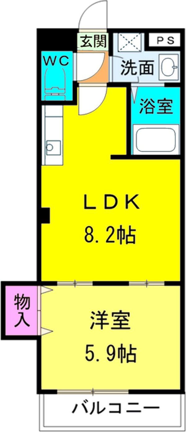 プレシャスヴィラ松戸の間取り