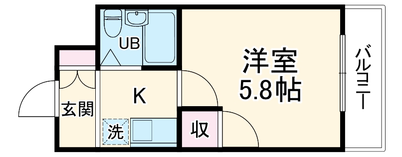 サンマール野並の間取り
