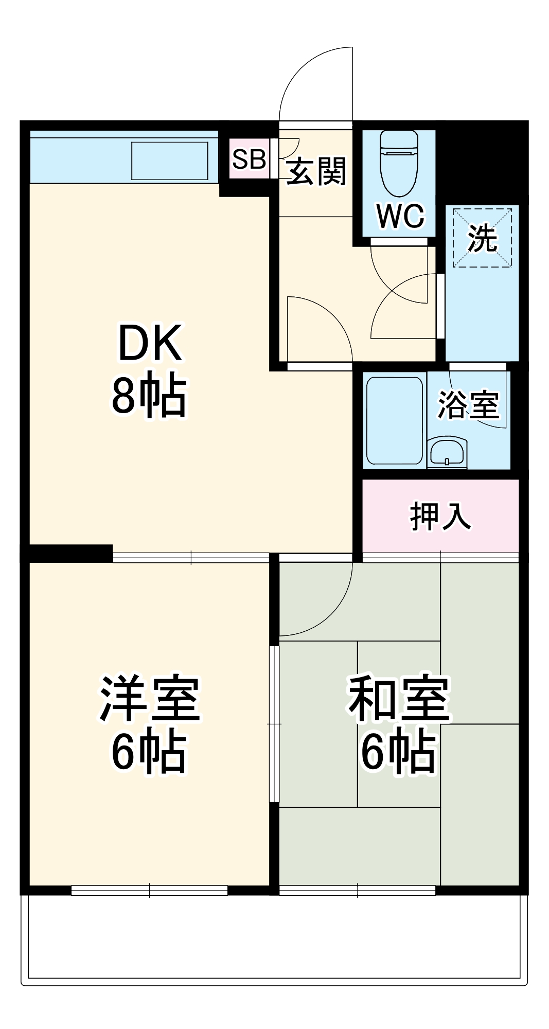 レヂオンス小手指の間取り