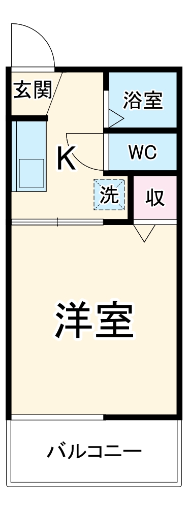 タウニー観音の間取り