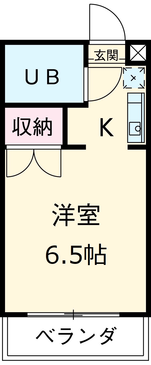 コーポオアシスの間取り