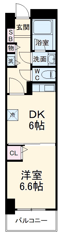 ライオンズステーションプラザ西船橋の間取り