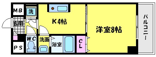 さんさん千林の間取り