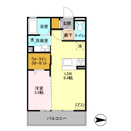 フロンティアSの間取り