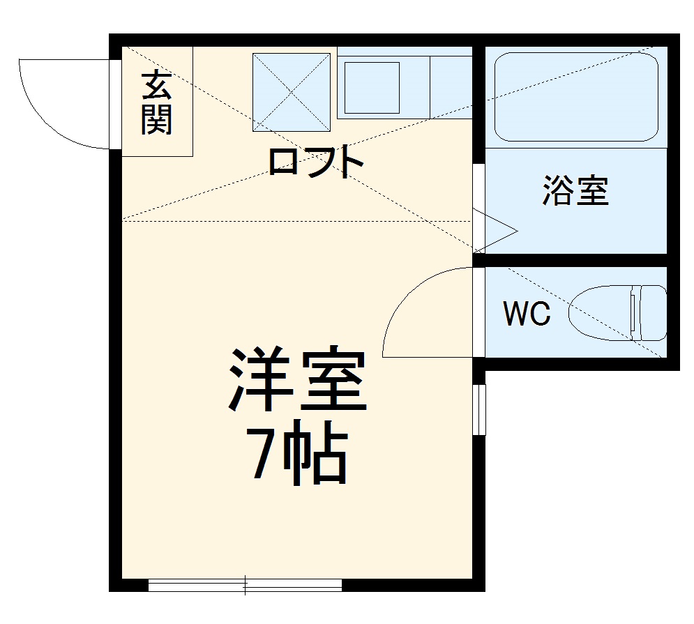 ユナイト富士見アントワーヌの間取り