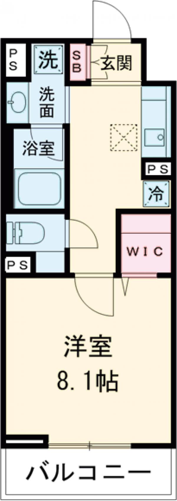 Ｅｓｐｏｉｒ・207号室の間取り