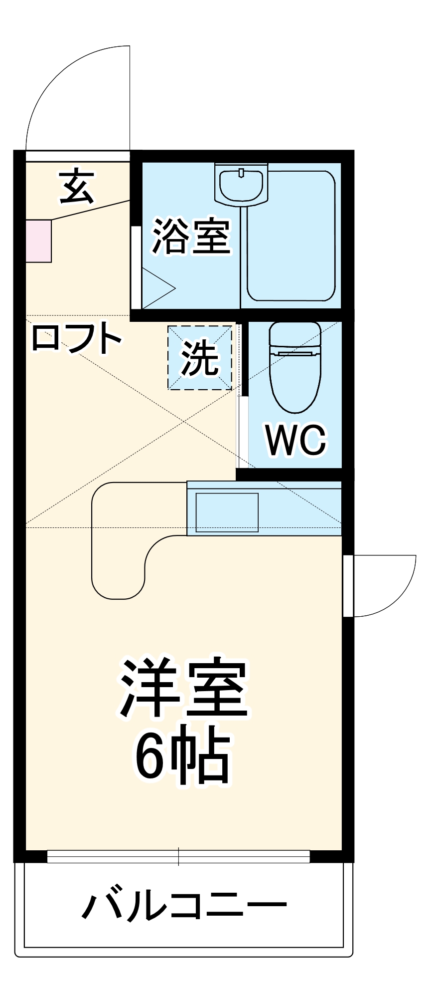 ライズ相模大野の間取り