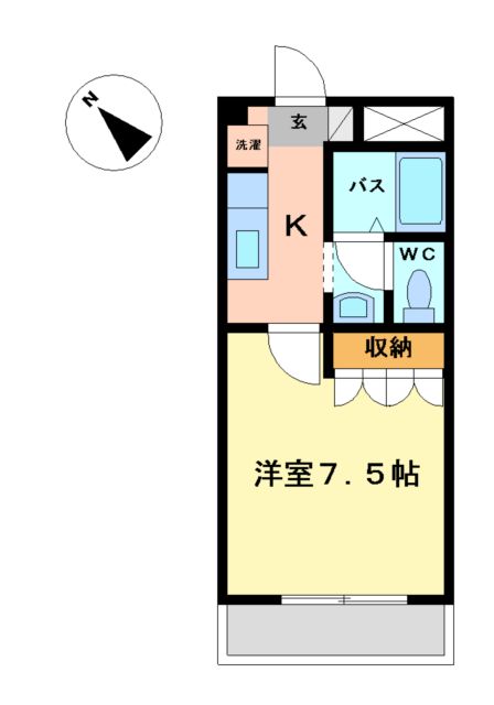 ア・ラ・モードの間取り