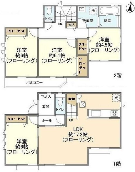 Kolet国立谷保#12の間取り