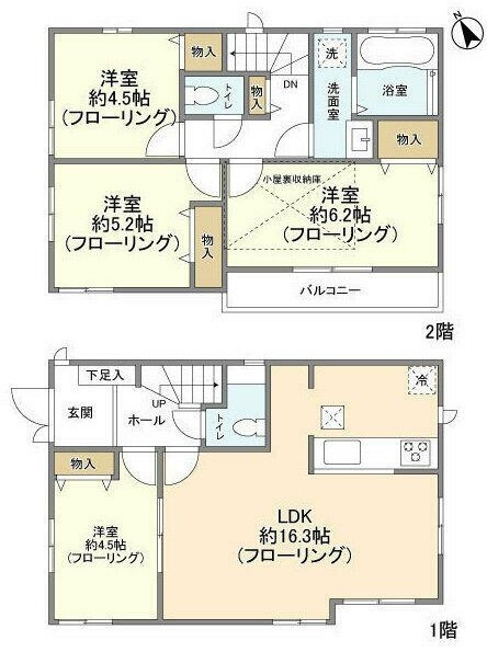 Kolet国立谷保#09の間取り