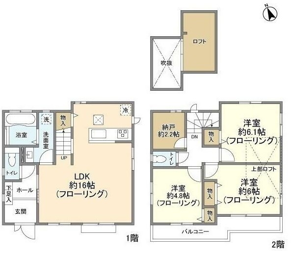 Kolet国立谷保#08の間取り