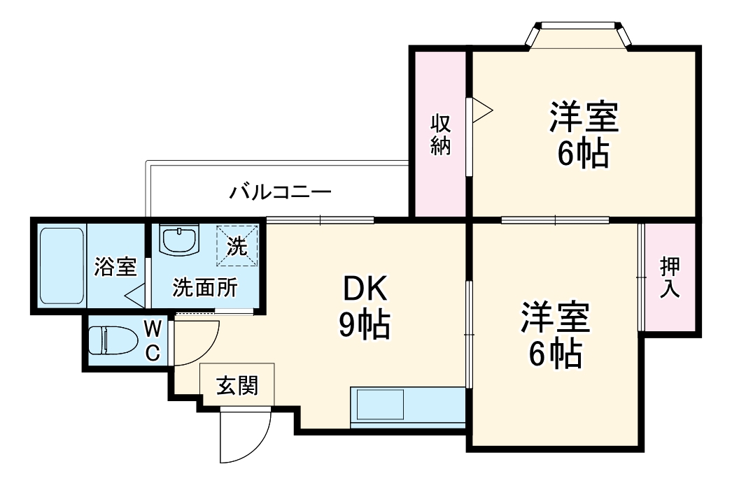 ヴェールアッシュⅠの間取り