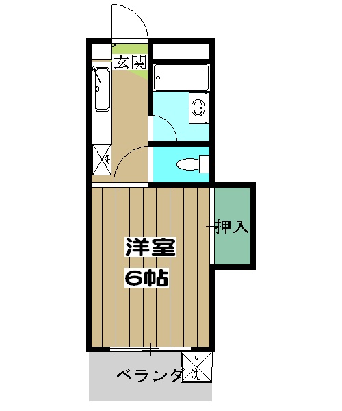コスモ桂の間取り