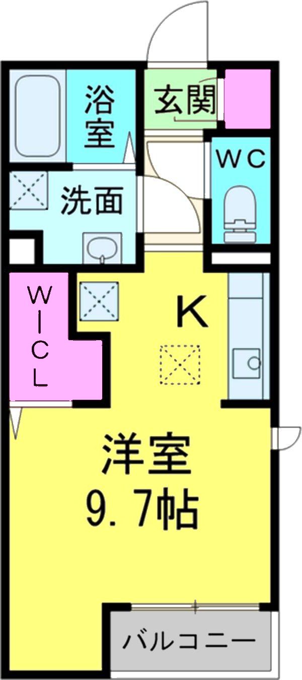 コンフォールドミール北松戸の間取り
