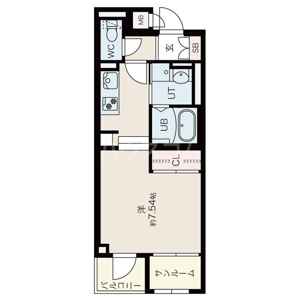 LIFT VISION 柱 OKAZAKIの間取り