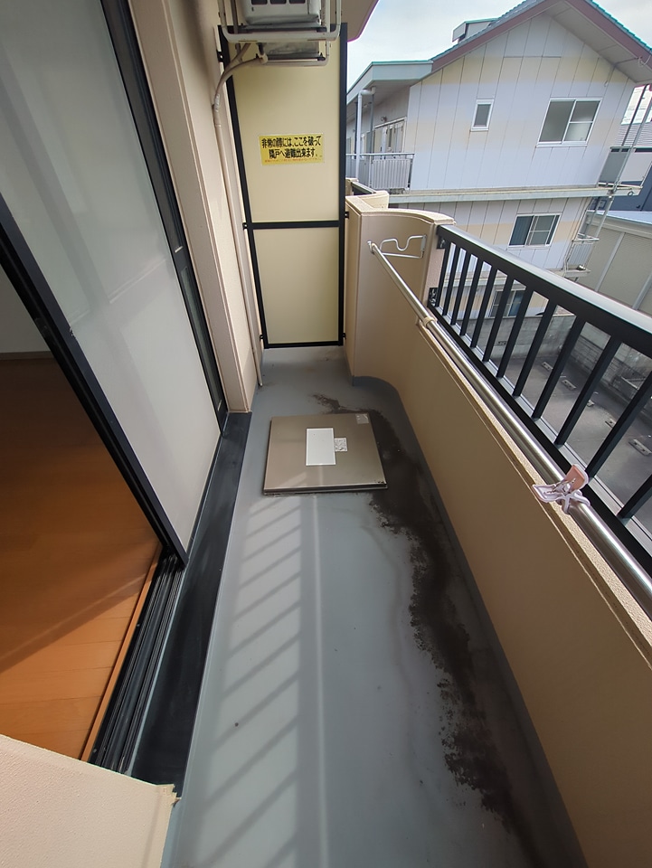 12/18 バルコニー