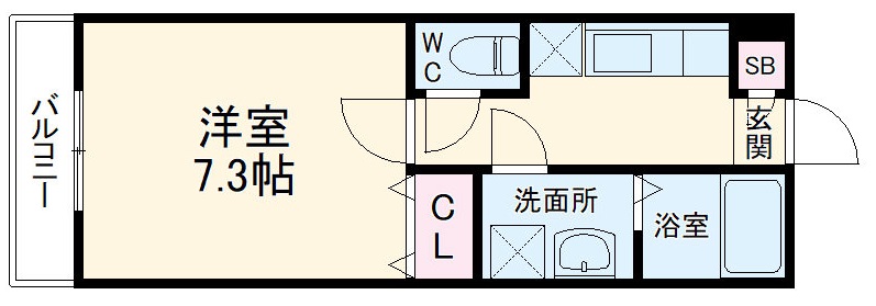 ジーメゾン伊勢原石田の間取り