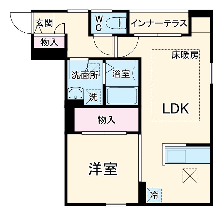 モントークの間取り