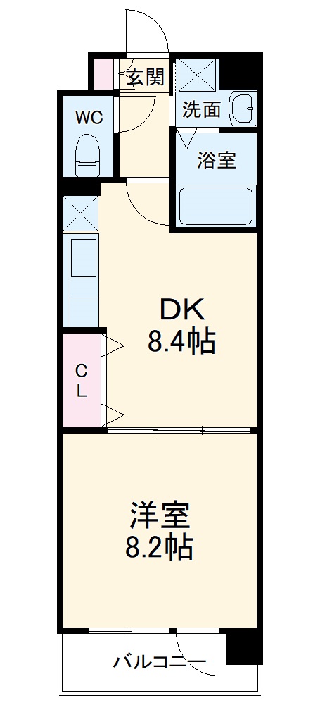 シャルム協和の間取り