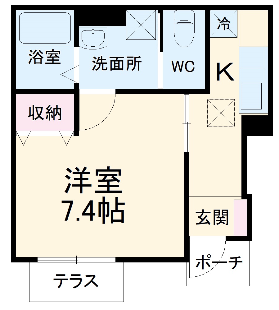 レフォルテ~Reforte ~の間取り