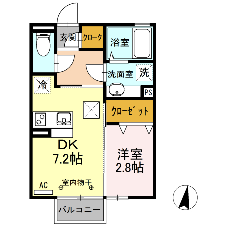 カーサヴェールの間取り
