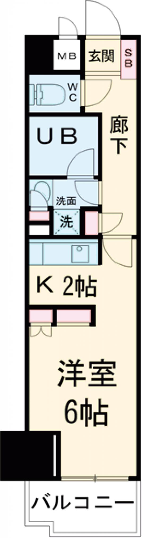 レジディア目白の間取り