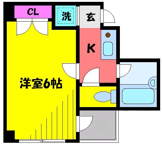 スクエア本八幡の間取り