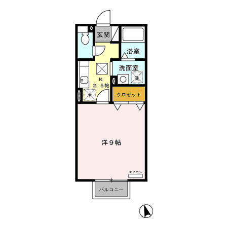 サンヒルズ藤の間取り
