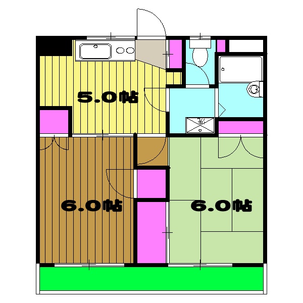 プティシャトレJISの間取り