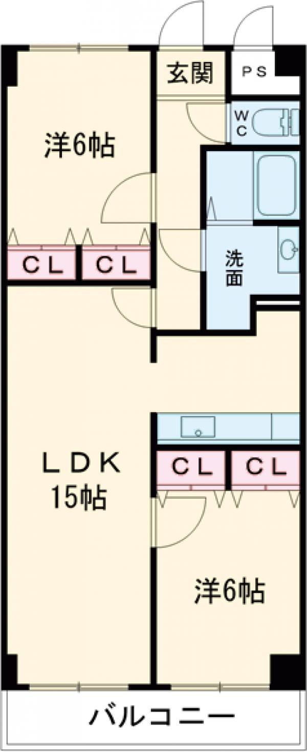 カーサ501の間取り