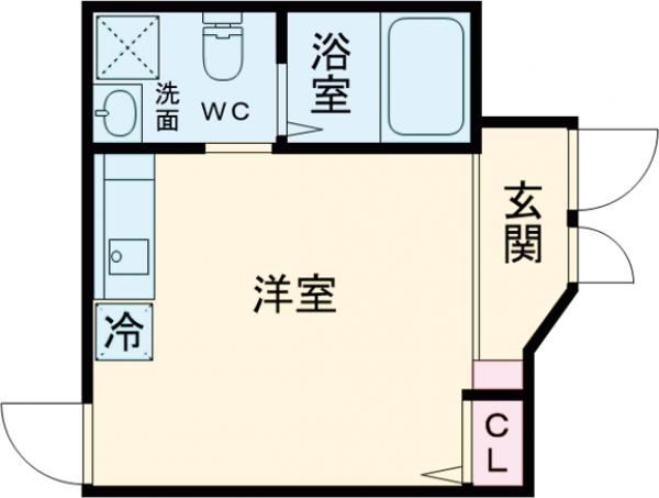 グランエッグス上野毛の間取り