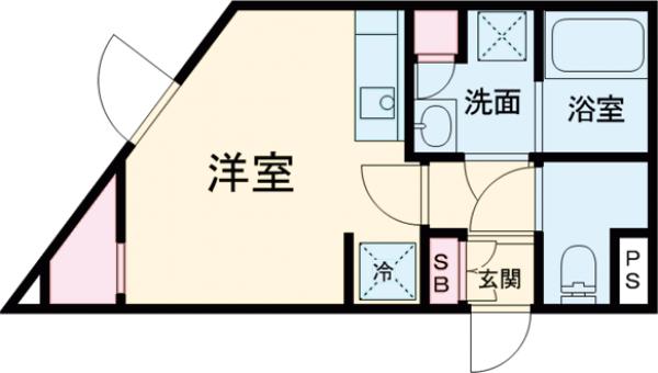 Ｒｅｖｅ　Ｒｅｓｉｄｅｎｃｅ　白金台・402号室の間取り