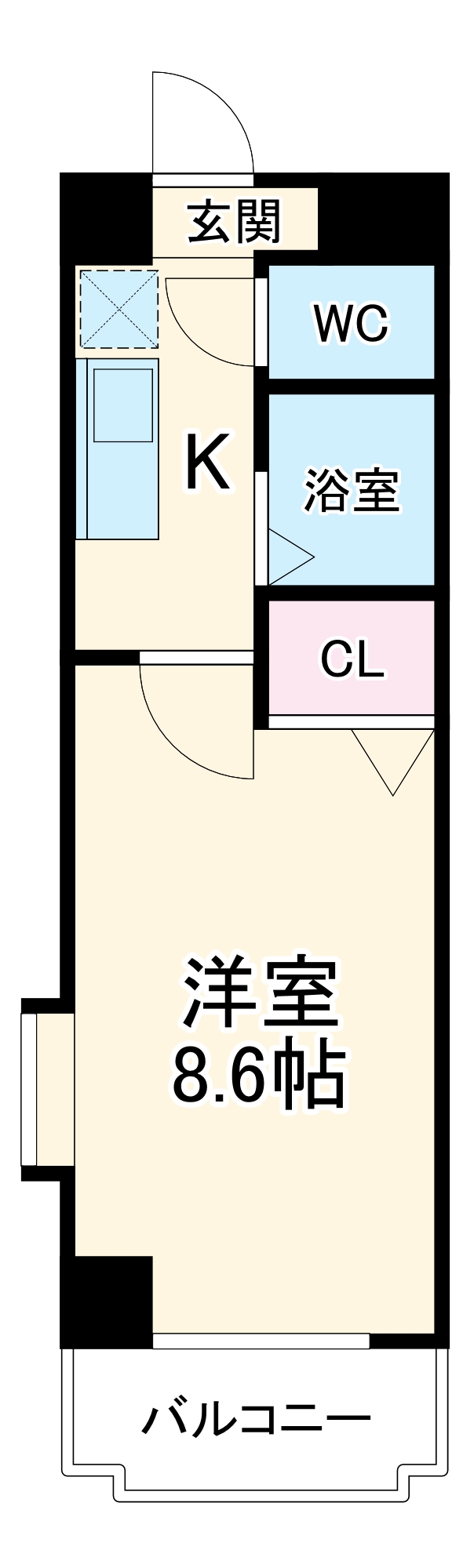 パレスWANの間取り