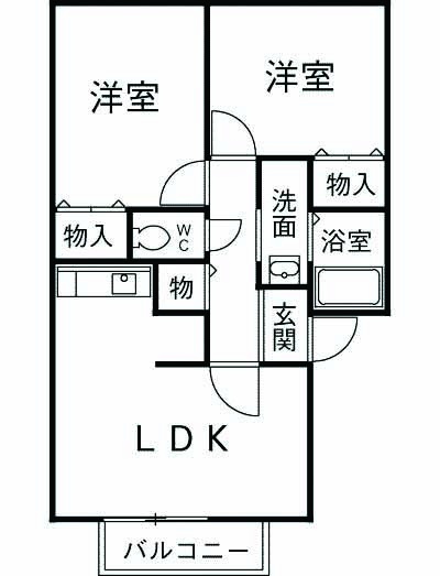 リヴェールの間取り