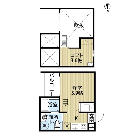 リシュテールの間取り