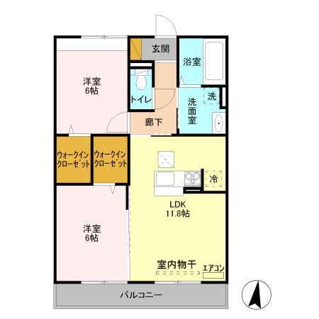 シェグラヴェートの間取り