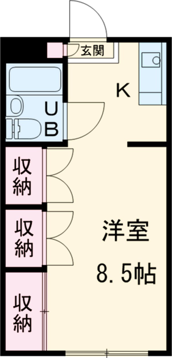 ラ・ヴェール原の間取り