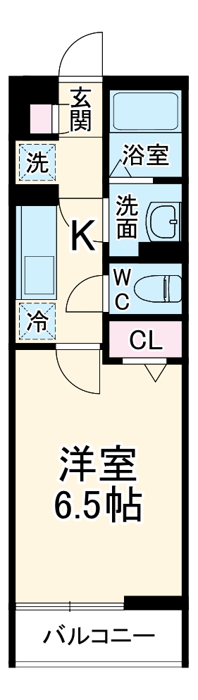 グレイス八潮の間取り