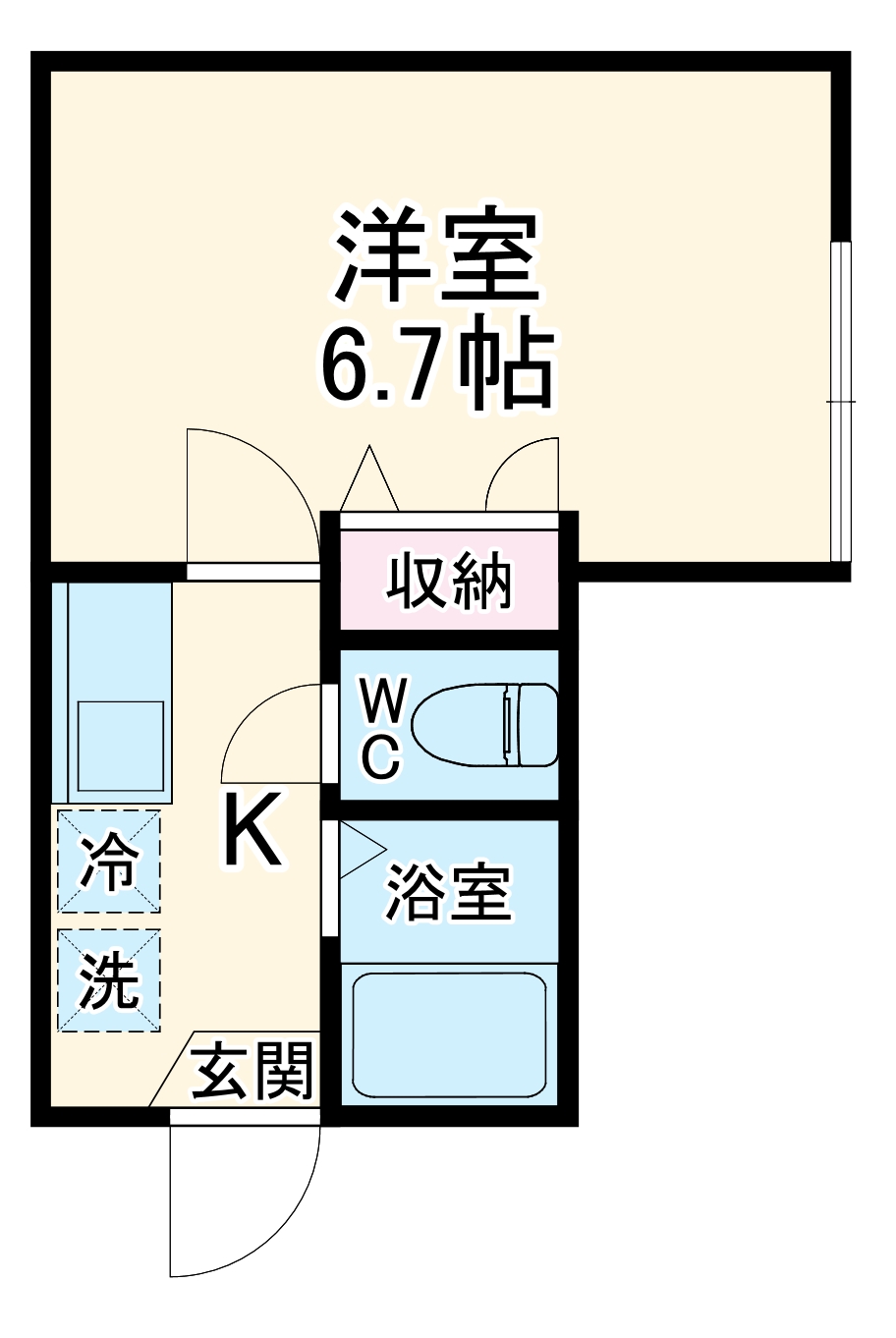 レザンの間取り