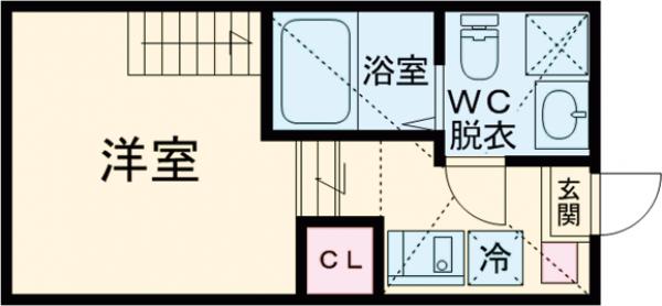 ハーモニーテラス北小岩Ⅷの間取り