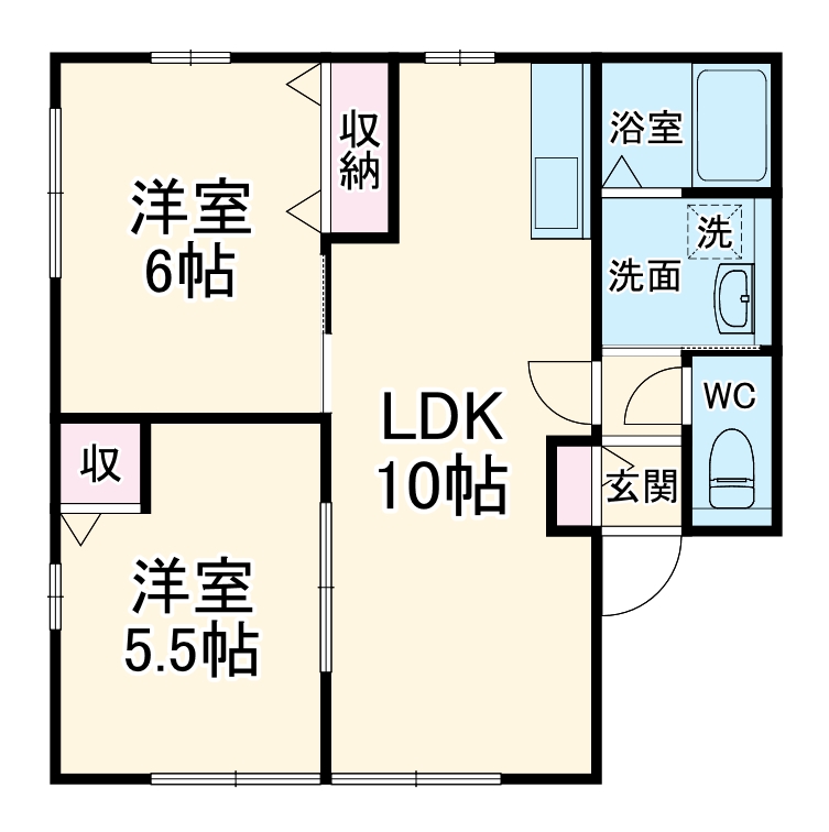 エクストリームの間取り