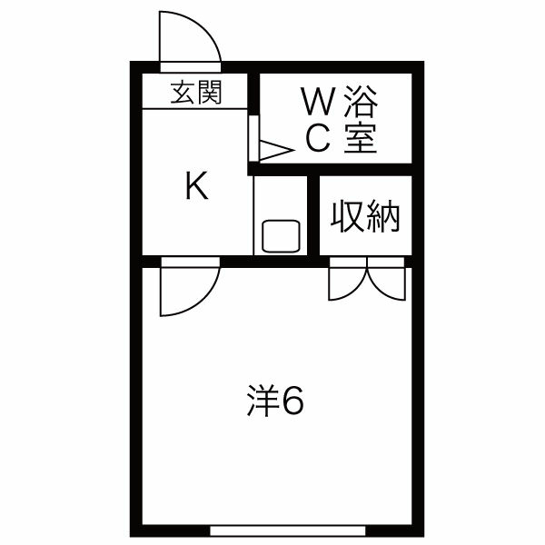 エスポワール左京山の間取り