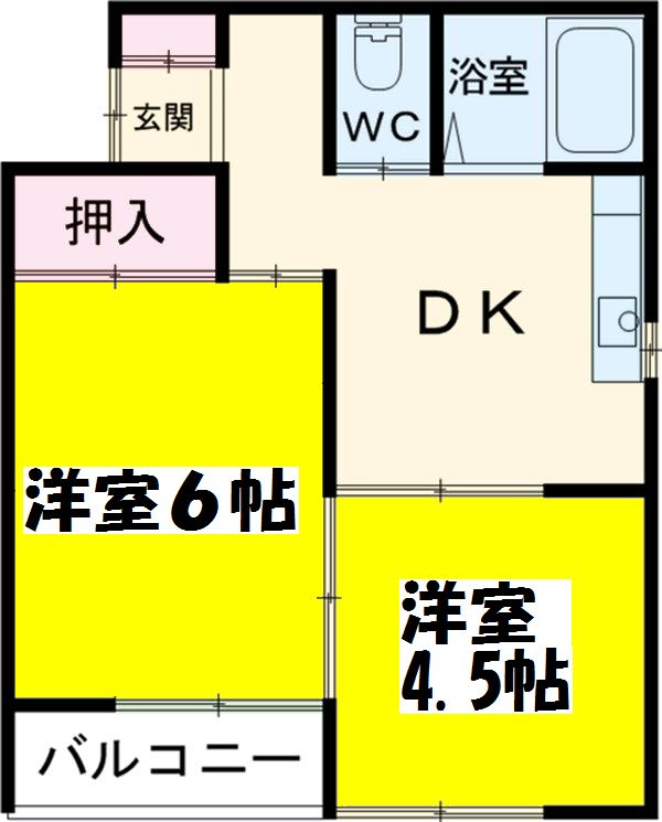 パステル・エステートの間取り